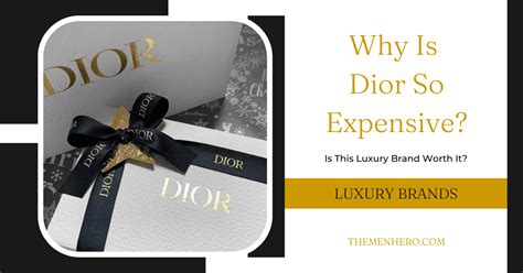 is dior expensive